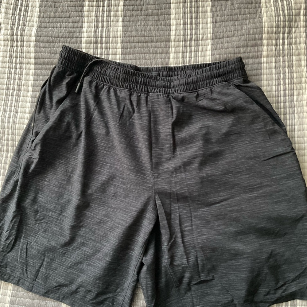 Lululemon Athletica Gray Athletic Shorts Lightweight Performance